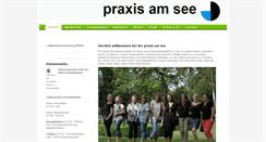 Desktop Screenshot of praxisamsee.com